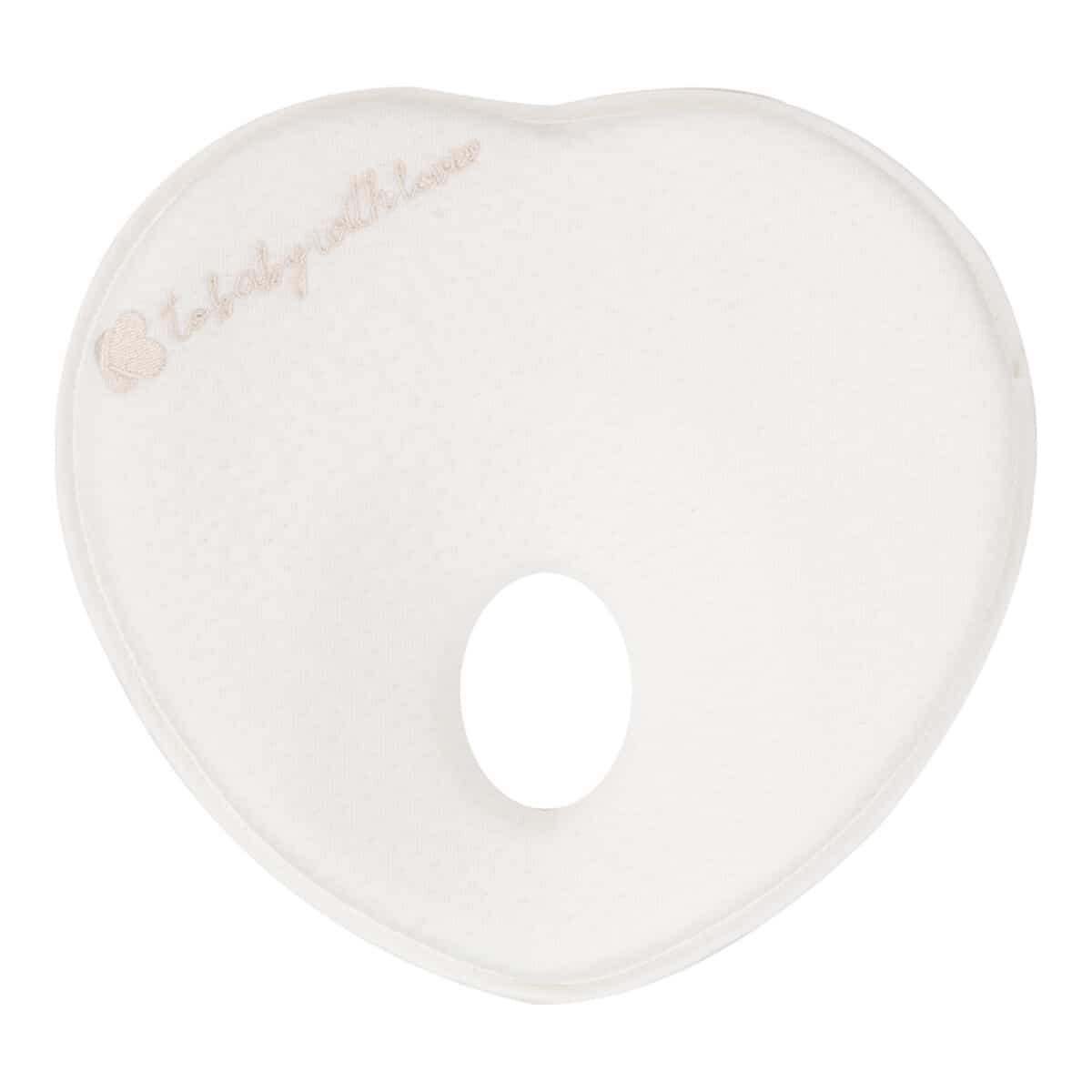 Εργονομικό Μαξιλάρι Με Αφρό Μνήμης Kikka Boo Heart Airknit White