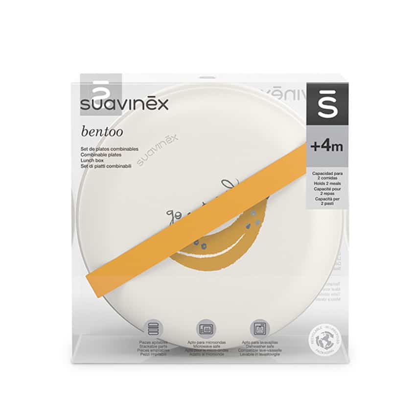 Πιάτα Φαγητού Suavinex Go Natural Banana