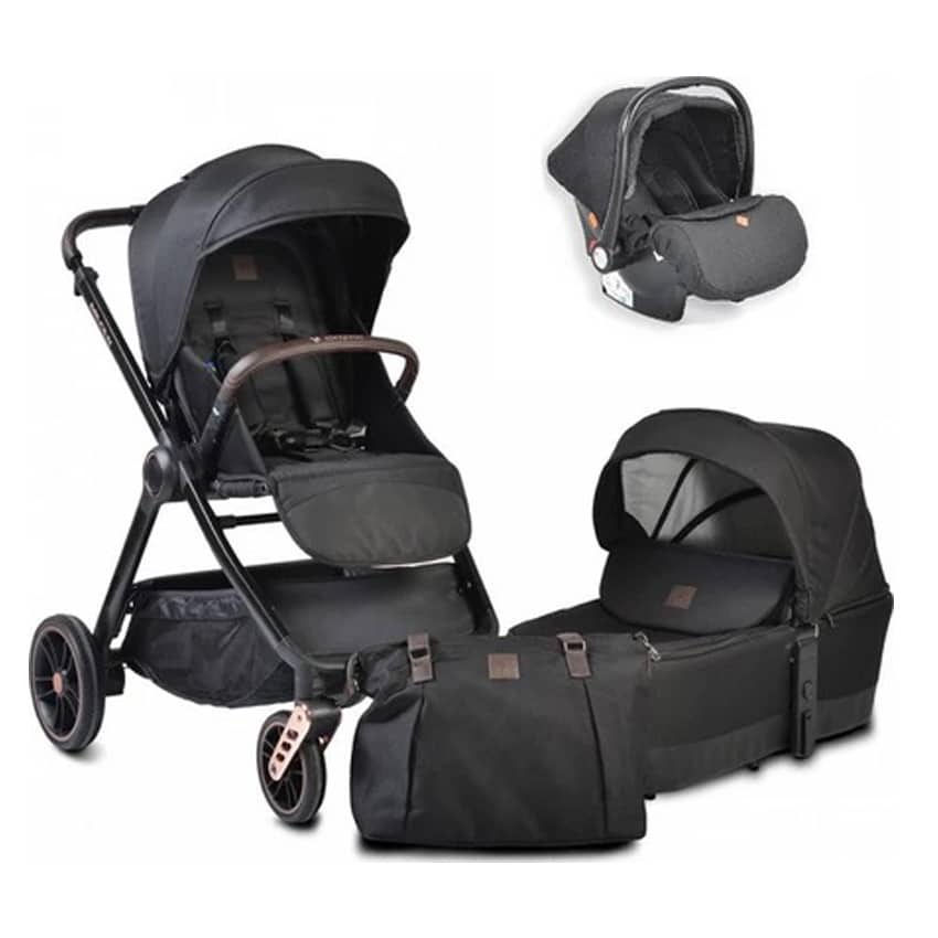Πολυκαρότσι 3 σε 1 Cangaroo Stroller Macan Black