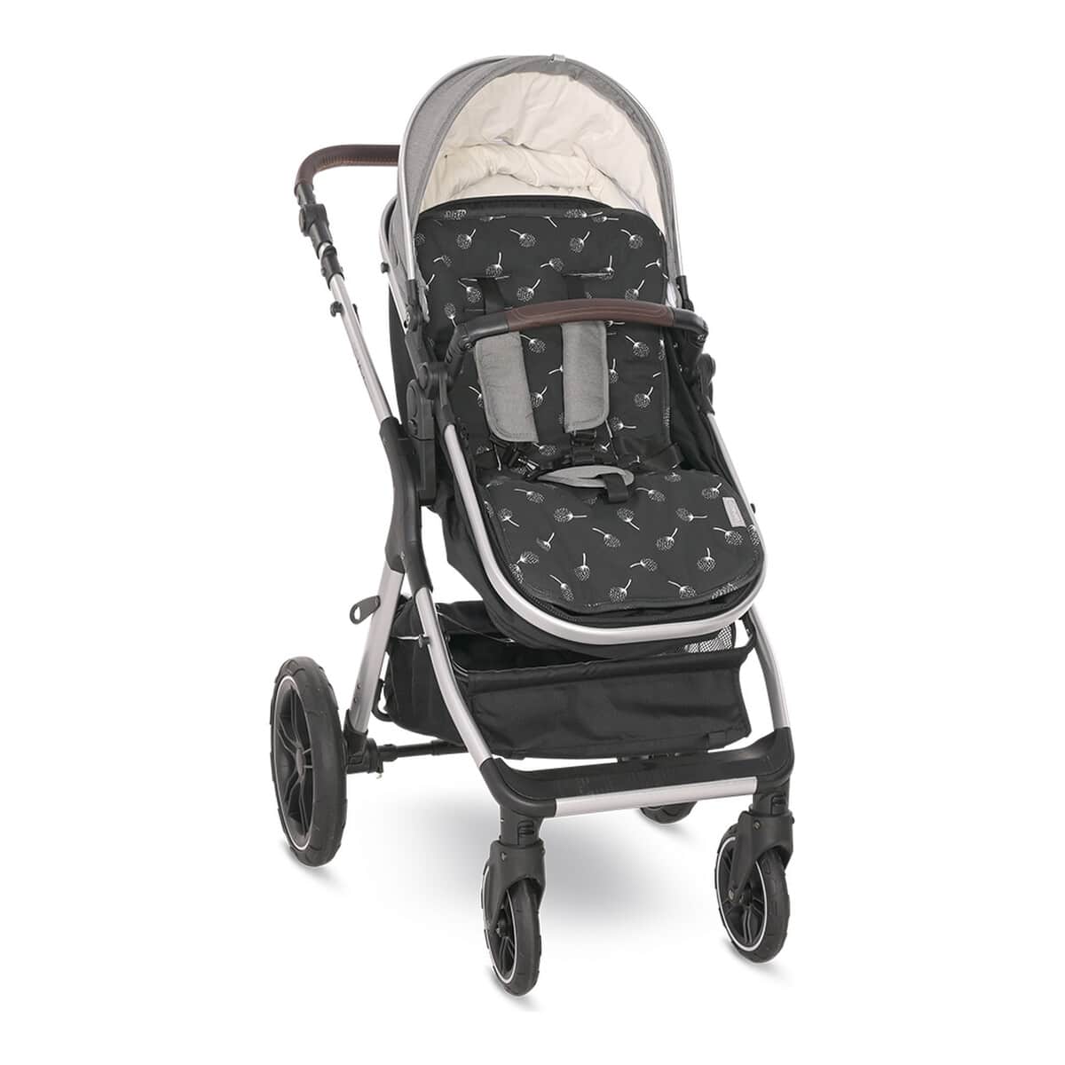 Στρωματάκι Καροτσιού Lorelli Black Floral - Image 2