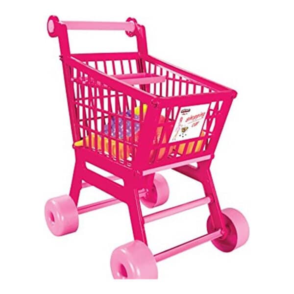 Πλαστικό Καροτσάκι Σούπερ Μάρκετ Pilsan Pink 07608