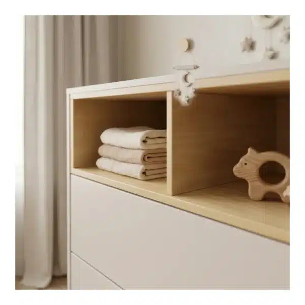 Βρεφική Συρταριέρα Casababy Palmer Beige - Image 9