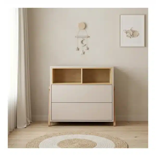 Βρεφική Συρταριέρα Casababy Palmer Beige - Image 4