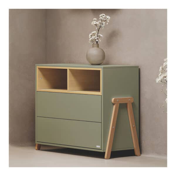 Βρεφική Συρταριέρα Casababy Palmer Olive - Image 9