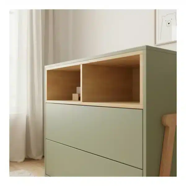 Βρεφική Συρταριέρα Casababy Palmer Olive - Image 8