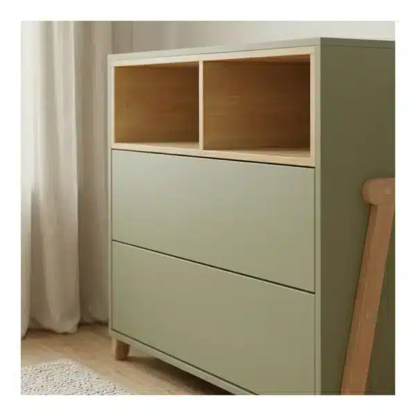 Βρεφική Συρταριέρα Casababy Palmer Olive - Image 7
