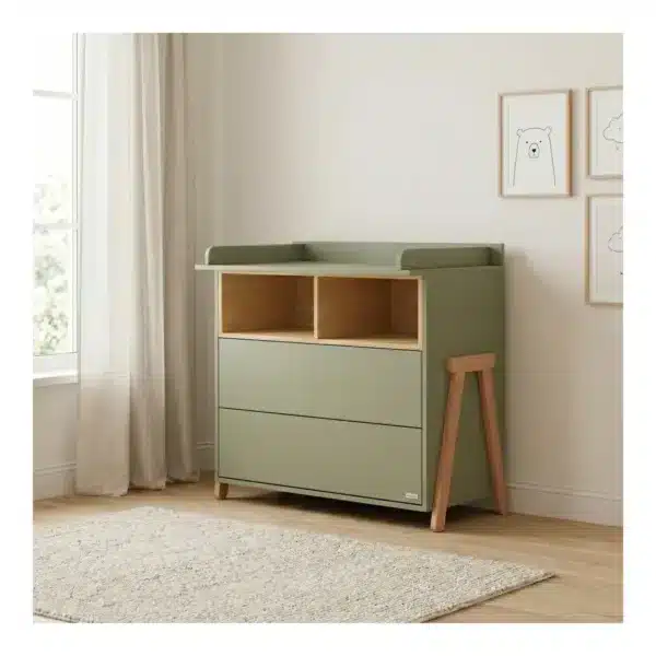 Βρεφική Συρταριέρα Casababy Palmer Olive - Image 5