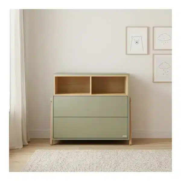 Βρεφική Συρταριέρα Casababy Palmer Olive - Image 4