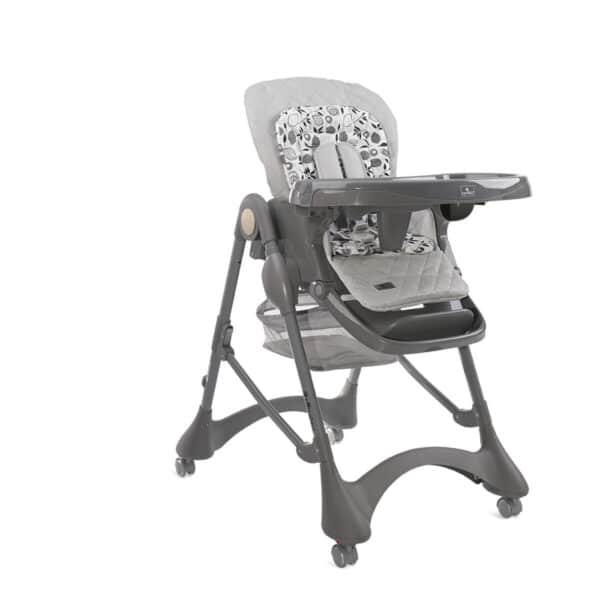Καρεκλάκι Φαγητού Lorelli Bellissimo Cool Grey Pu Leather