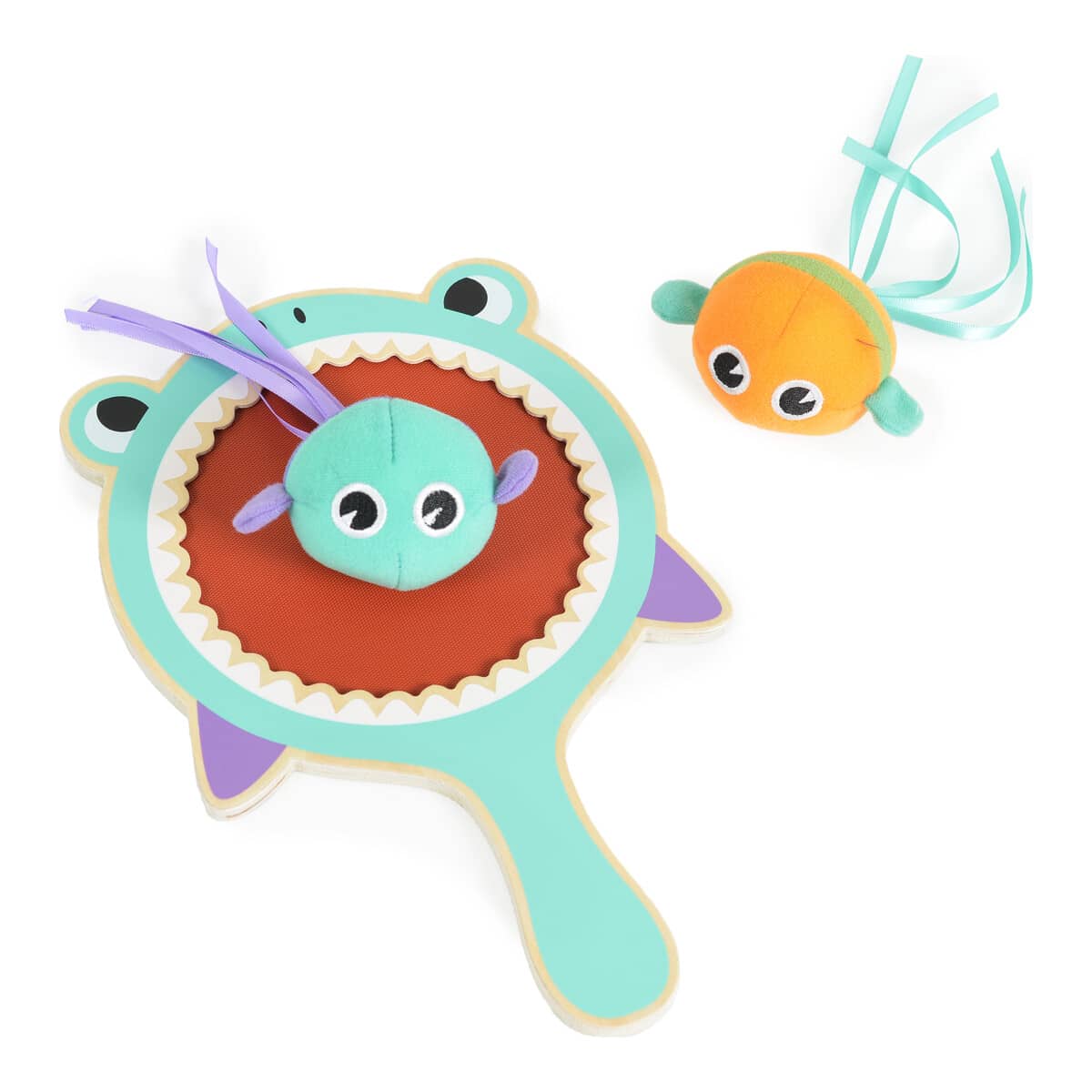 Ξύλινη Ρακέτα Σκρατς Καρχαρίας Tooky Toy TF981