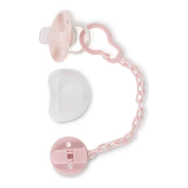 Κλιπ Πιπίλας με πιπίλα 0+ μηνών Cangaroo Star Pink - Image 3