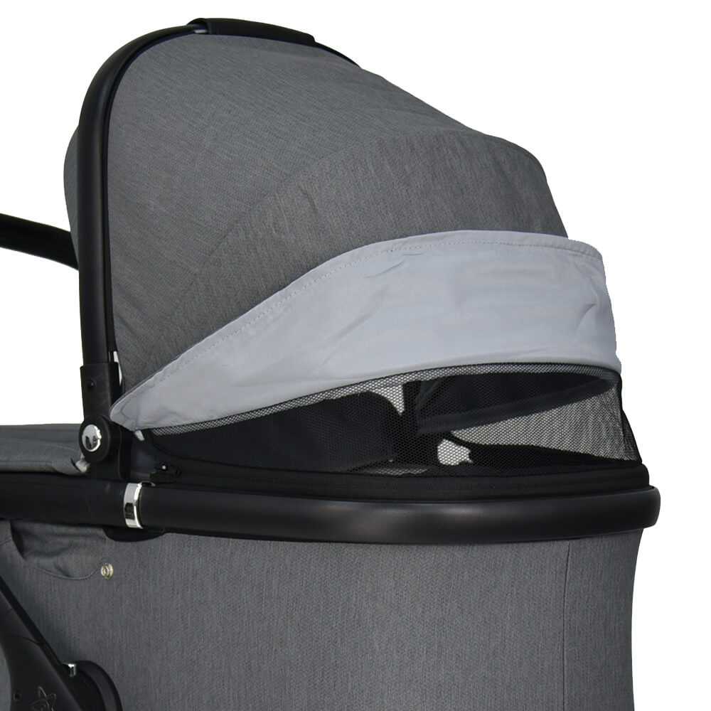 Πολυκαρότσι Bebe Stars Nammas 3σε1 Grey - Image 11