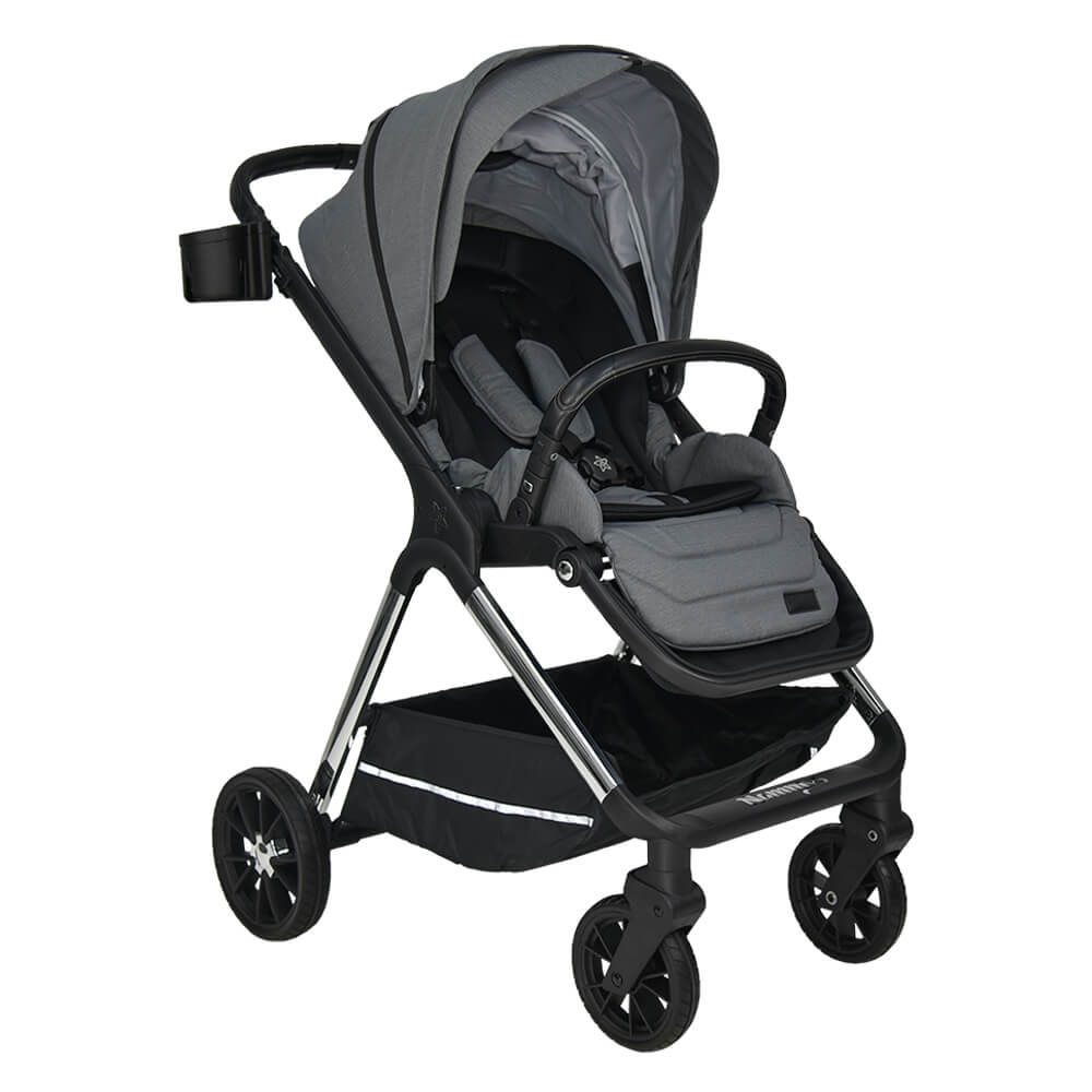 Πολυκαρότσι Bebe Stars Nammas 3σε1 Grey - Image 3