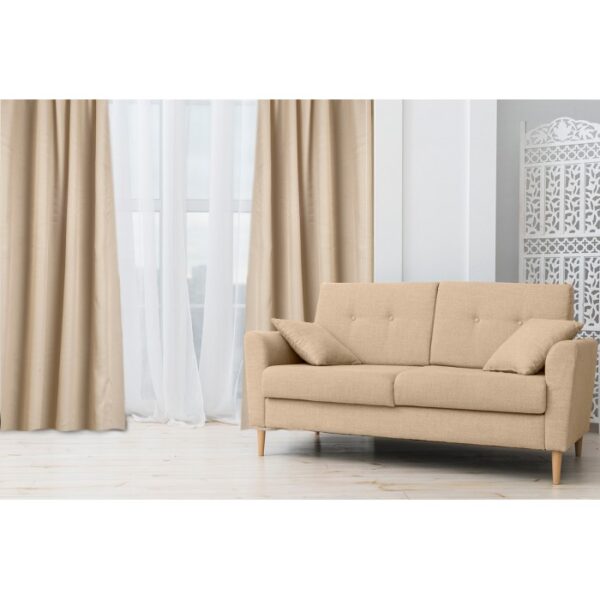 Κουρτίνα Ζακάρ (1Φύλλο) 145x270εκ Omega Home Des.203