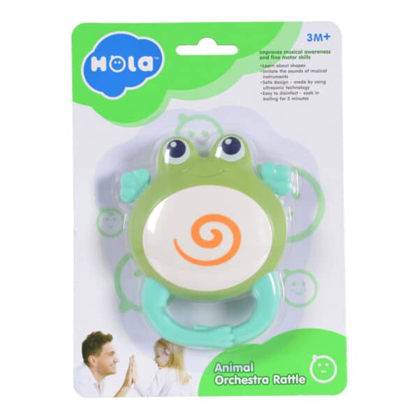 Alternative view of Κουδουνίστρα Hola Frog Rattle E318B-2