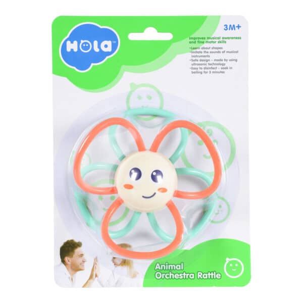 Κουδουνίστρα Hola Sunflower Rattle E318B-5 - Image 2