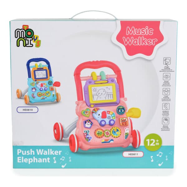Περπατούρα Δραστηριοτήτων Moni Toys Pink - Image 2