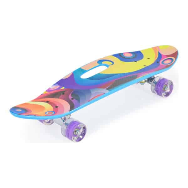Τροχοσανίδα Skateboard 26 BYOX with Handle Violet