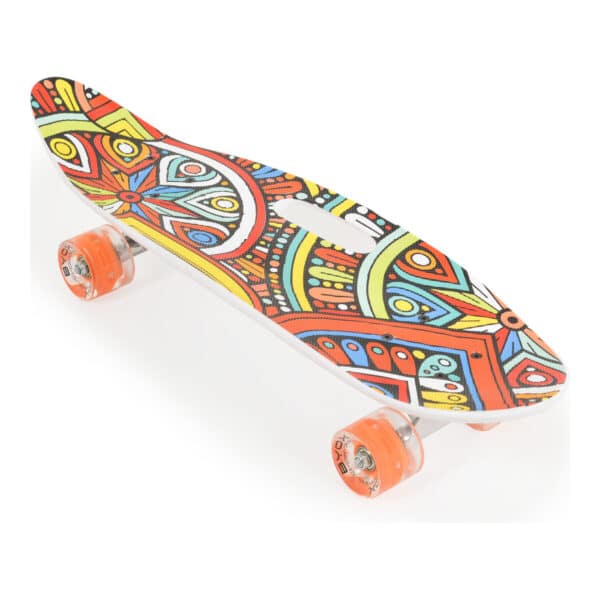 Τροχοσανίδα Skateboard 26 BYOX with Handle Red