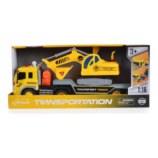 Παιχνίδι Φορτηγό Με Εκσκαφέα MONI Toys 1:16 WY571A - Image 2