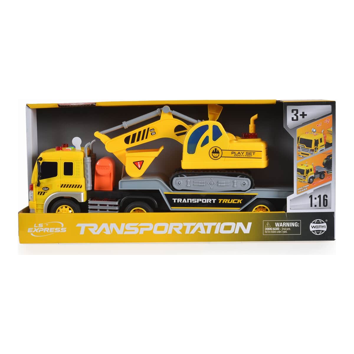 Παιχνίδι Φορτηγό Με Εκσκαφέα MONI Toys 1:16 WY571A - Image 2