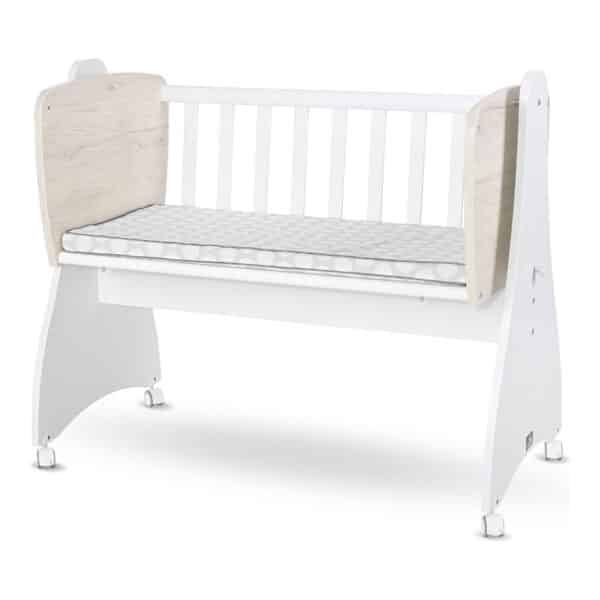 Alternative view of Βρεφικό Ξύλινο λίκνο Lorelli First Dreams White/Light Oak 2024