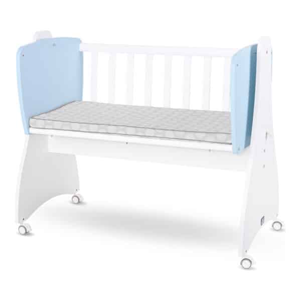 Alternative view of Βρεφικό Ξύλινο λίκνο Lorelli First Dreams White/Baby Blue 2024