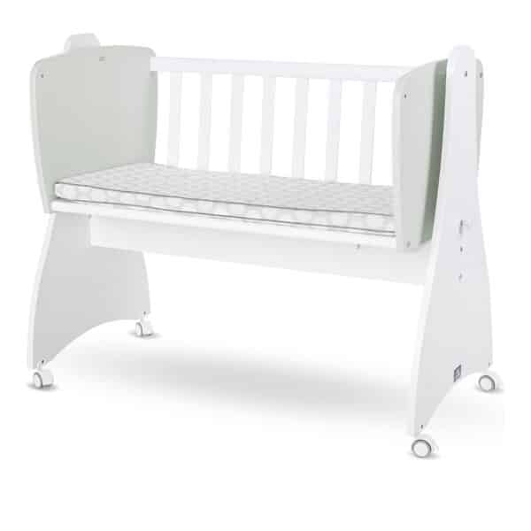 Alternative view of Βρεφικό Ξύλινο λίκνο Lorelli First Dreams White/Milky Green 2024