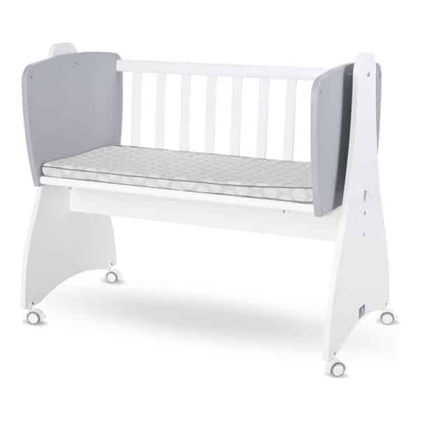Alternative view of Βρεφικό Ξύλινο λίκνο Lorelli First Dreams White/Stone Grey 2024