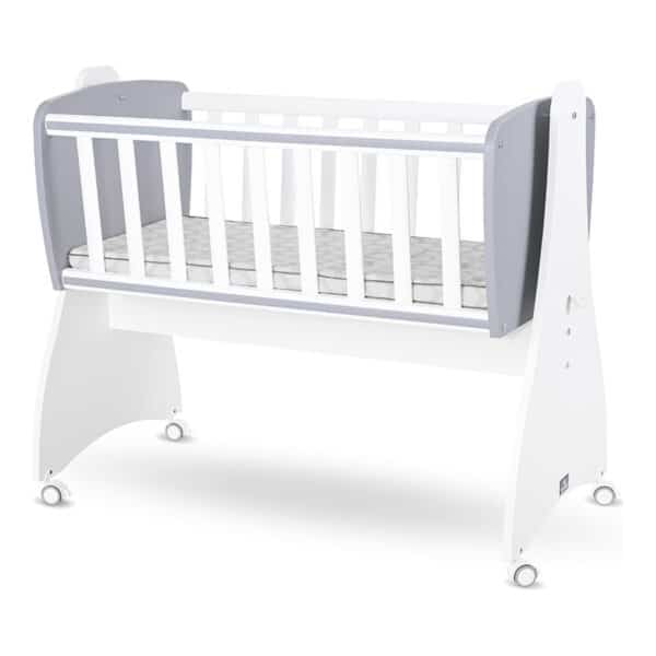 Βρεφικό Ξύλινο λίκνο Lorelli First Dreams White/Stone Grey 2024
