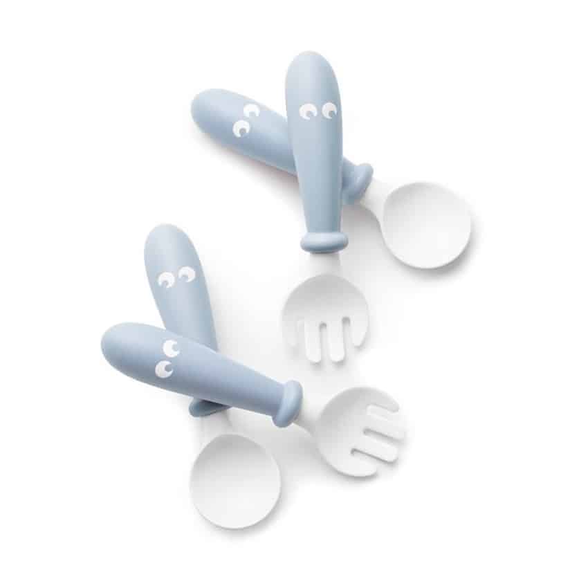 Κουταλοπίρουνα 4τμχ BabyBjorn Powder Blue