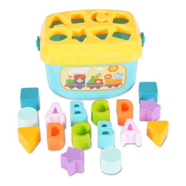 Κουβαδάκι με Σχήματα Moni Toys HE0218