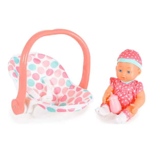 Κούκλα 31εκ με Κάθισμα Αυτοκινήτου Moni Toys 6985 - Image 3