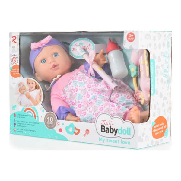 Κούκλα 36εκ με συμπαγή Σώμα&Ήχο Moni Toys Owl 6291 - Image 2