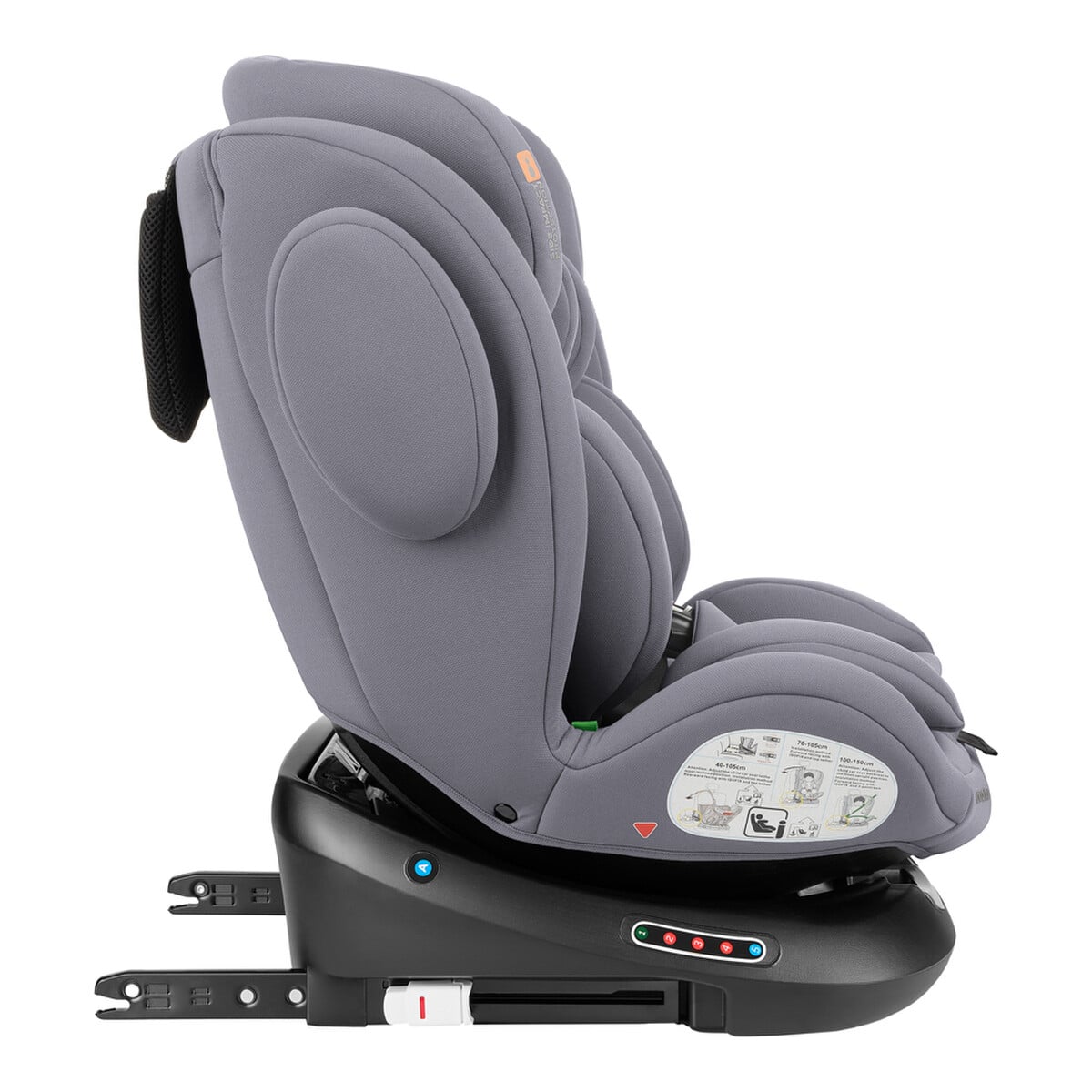 Κάθισμα Αυτοκινήτου 40-150εκ Kikka Boo i-Felix i-Size Light Grey - Image 5