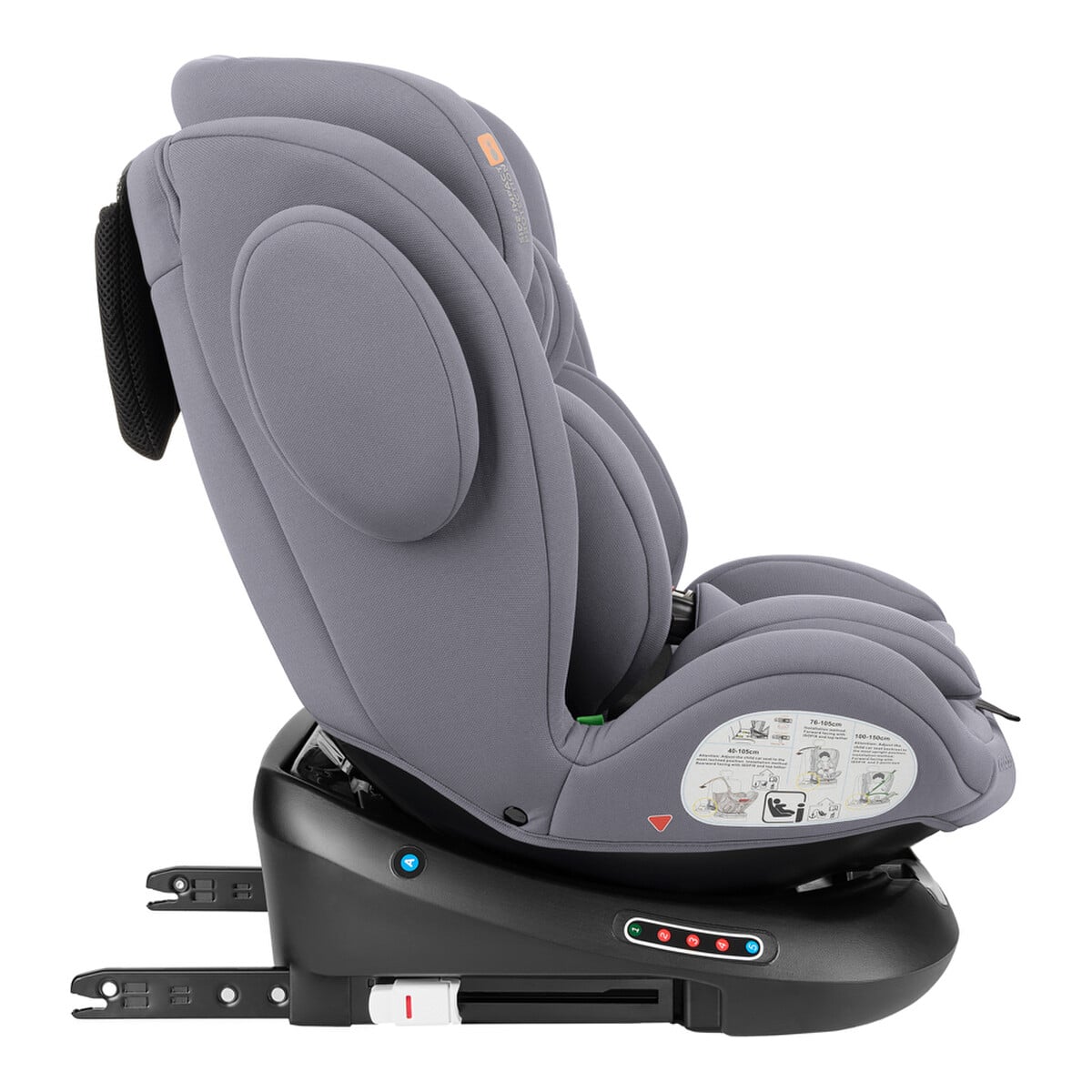 Κάθισμα Αυτοκινήτου 40-150εκ Kikka Boo i-Felix i-Size Light Grey - Image 8