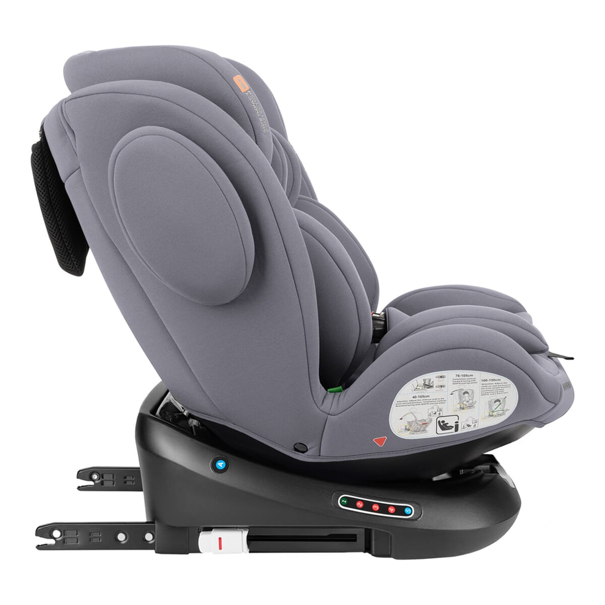 Κάθισμα Αυτοκινήτου 40-150εκ Kikka Boo i-Felix i-Size Light Grey - Image 6