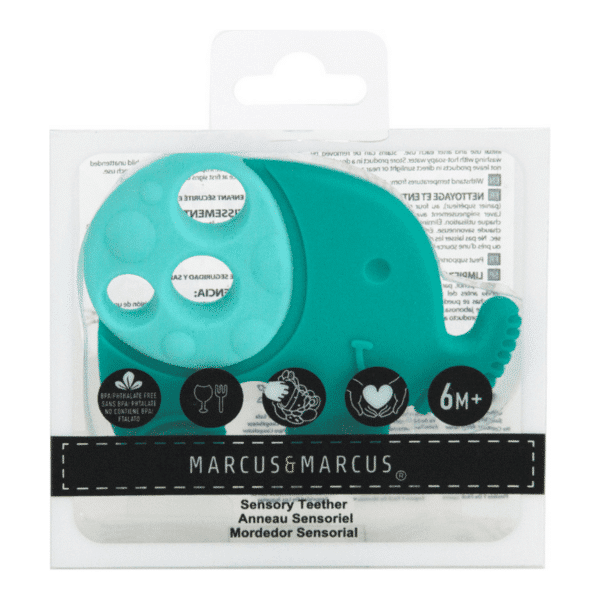 Alternative view of Μασητικό Σιλικόνης 5 Υφές Marcus&Marcus Ελεφαντάκι