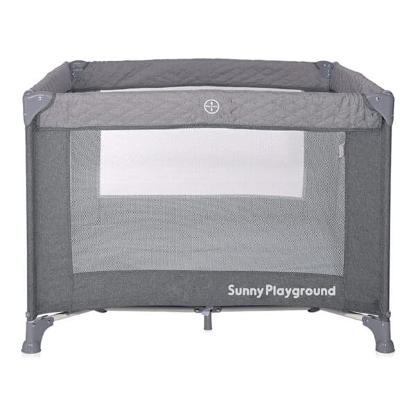 Τετράγωνο Παρκοκρέβατο Lorelli Sunny Playground Cool Grey Star - Image 3