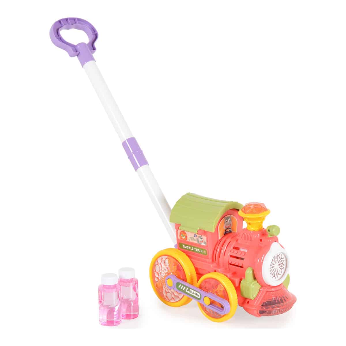 Τρενάκι με Μηχανισμό για Φούσκες MONI Toys Red Wheels BV092