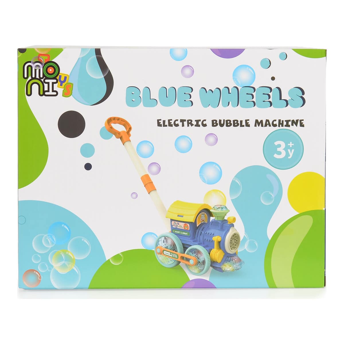 Τρενάκι με Μηχανισμό για Φούσκες MONI Toys Red Wheels BV092 - Image 2