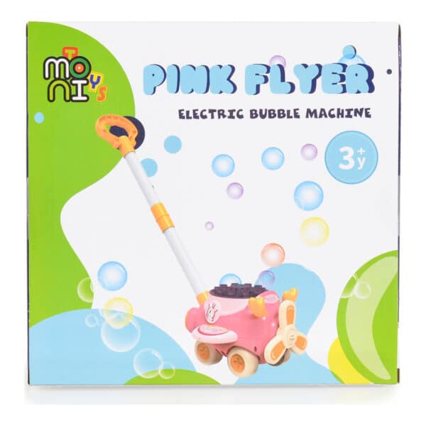 Αεροπλάνο με Μηχανισμό για Φούσκες MONI Toys Pink Flyer BV093 - Image 3