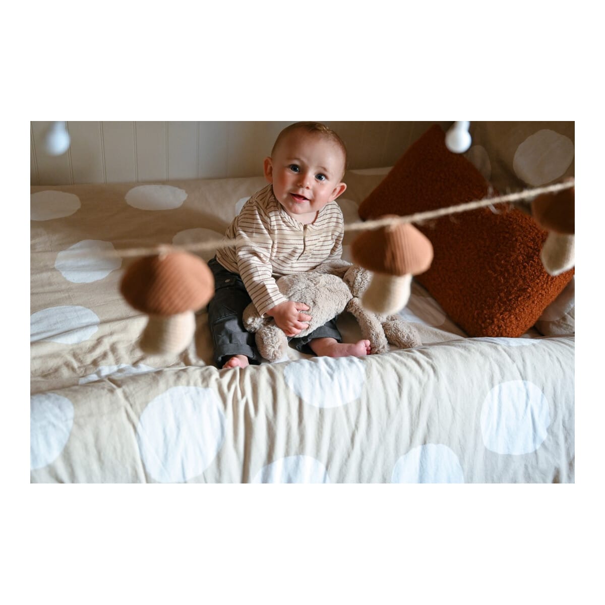 Φουσκωτά Προστατευτικά Κρεβατιού 2τμχ Bbluv Bumps - Image 9