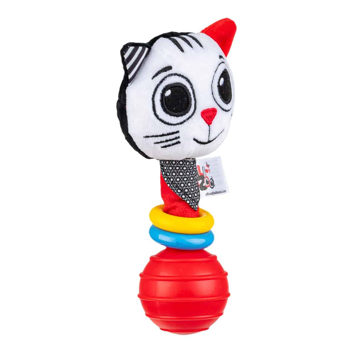 Βρεφική Κουδουνίστρα Bali Bazoo Cat Lucia 82029 - Image 3