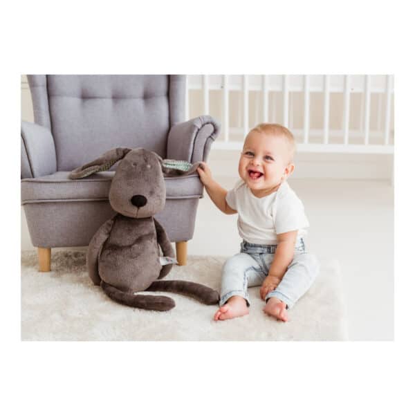 Alternative view of Μαλακό Παιχνίδι 58εκ Bali Bazoo Cuddle Dog Grey 81990