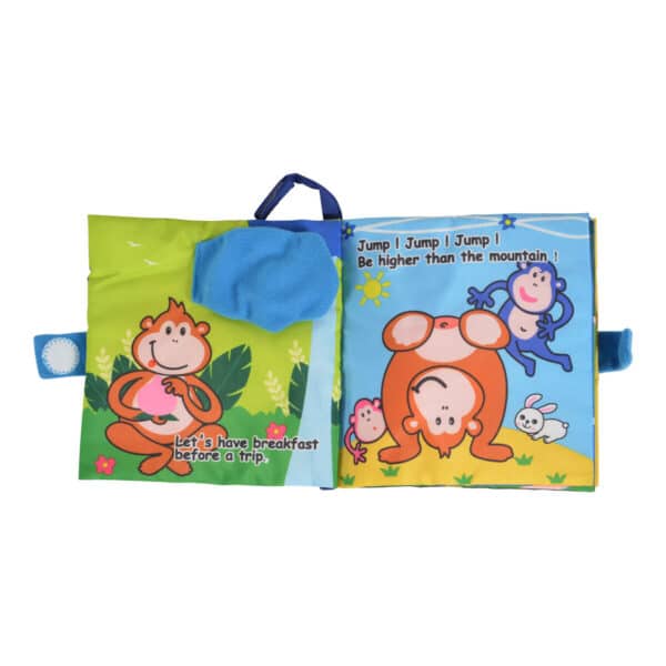 Εκπαιδευτικό Βιβλίο Δραστηριοτήτων Jollybaby Monkey 6025 - Image 3