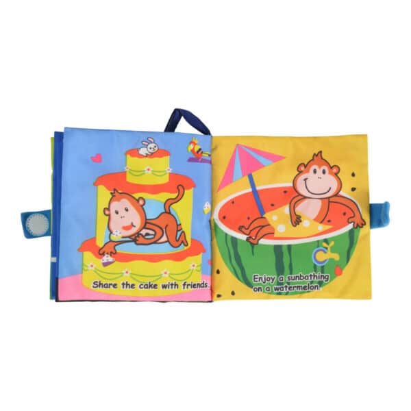 Εκπαιδευτικό Βιβλίο Δραστηριοτήτων Jollybaby Monkey 6025 - Image 2