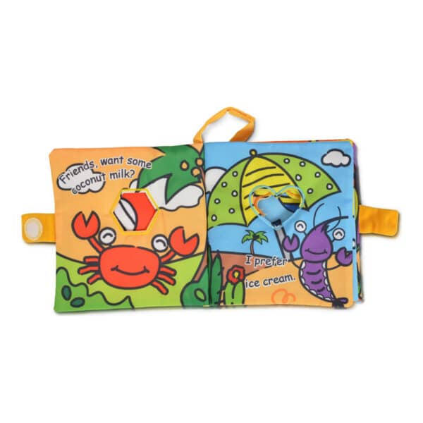 Εκπαιδευτικό Βιβλίο Δραστηριοτήτων Jollybaby Crab Toy 2103071 - Image 3