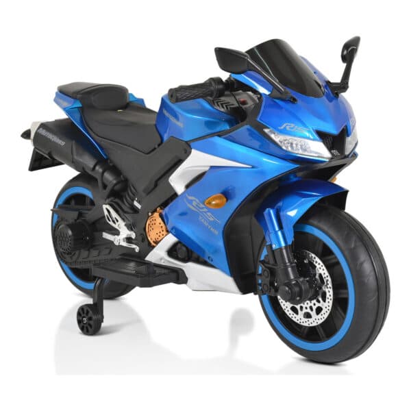 Ηλεκτροκίνητη Μηχανή 12V Moni BO Painting Blue