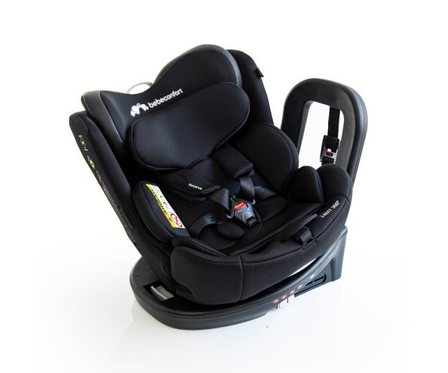Κάθισμα Αυτοκινήτου 40-150cm Bebe Confort i-Next i-Size 360° Black